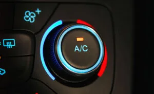 ac only works when driving
