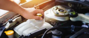 why does my coolant reservoir keeps emptying