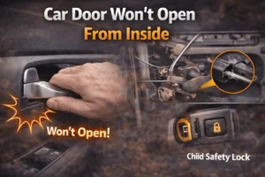 Car Door Won’t Open From Inside