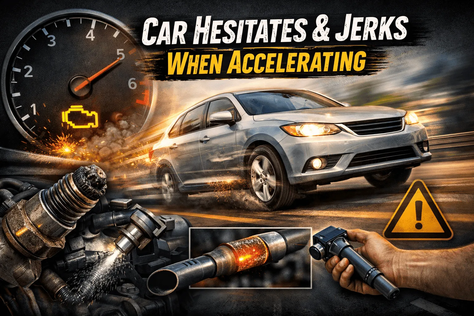 Read more about the article Car Hesitates and Jerks When Accelerating — What it Means