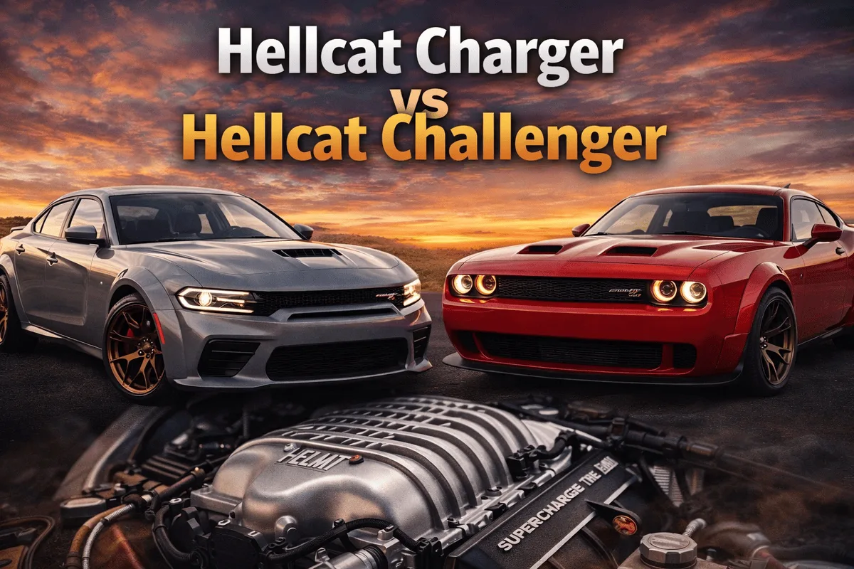 Read more about the article Hellcat Charger vs Hellcat Challenger — In-Depth Comparison