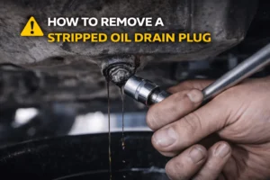 How to Remove a Stripped Oil Drain Plug
