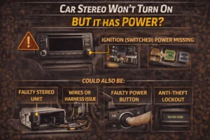 My Car Stereo Won’t Turn On But It Has Power