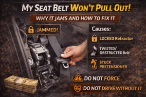 My Seat Belt Won’t Pull Out