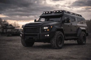 Read more about the article The Car That Looks Like a Tank: Why Some Vehicles Feel Built for War