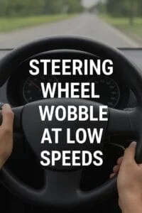 Read more about the article Steering Wheel Wobble at Low Speeds: What I Learned the Hard Way