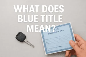 Read more about the article What Does a Blue Title Mean? A Clear Guide
