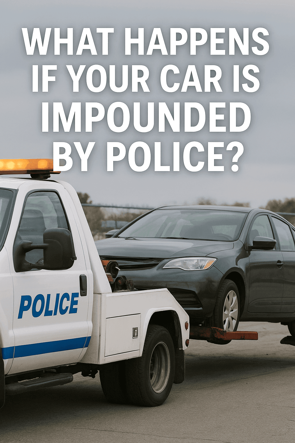 Read more about the article What Happens If Your Car Is Impounded by Police? A Straightforward Guide 