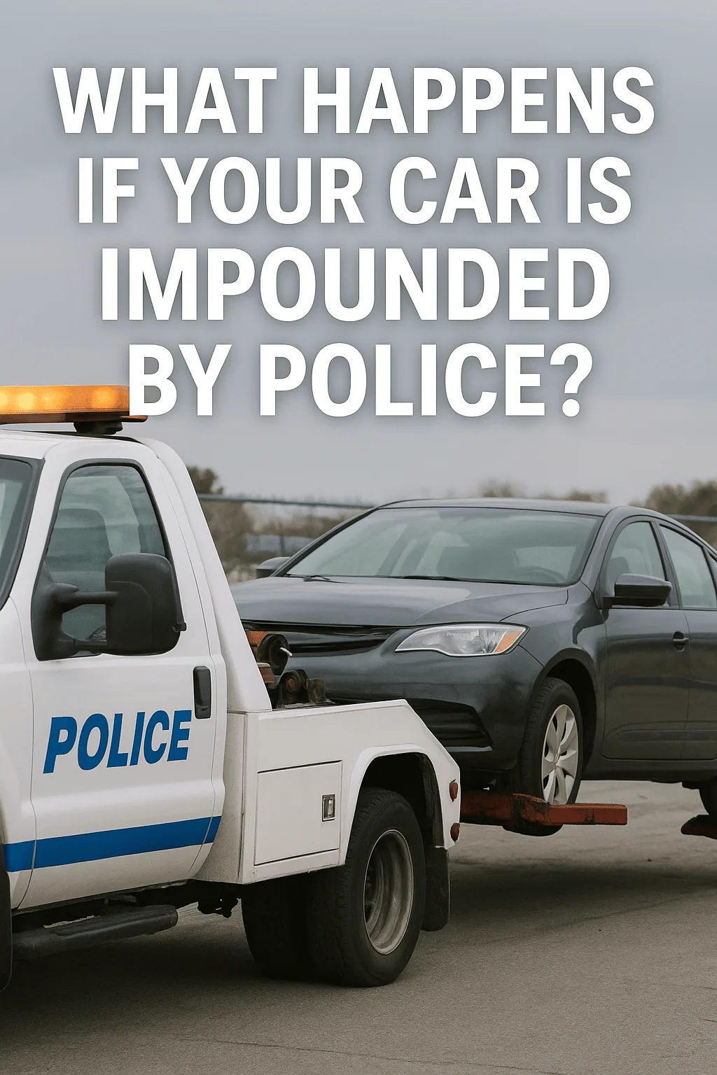 what happens if your car is impounded by police