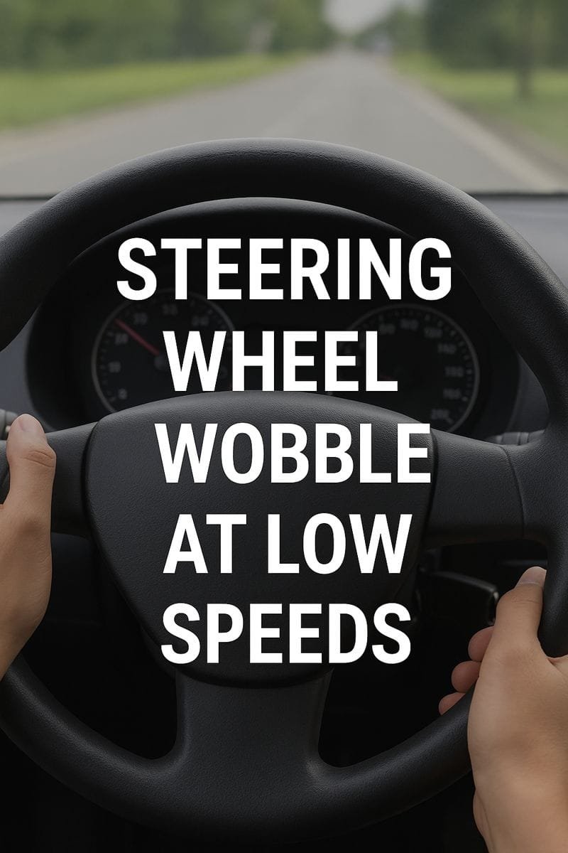 Read more about the article Steering Wheel Wobble at Low Speeds: What I Learned the Hard Way