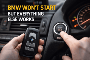 bmw won't start but everything else works
