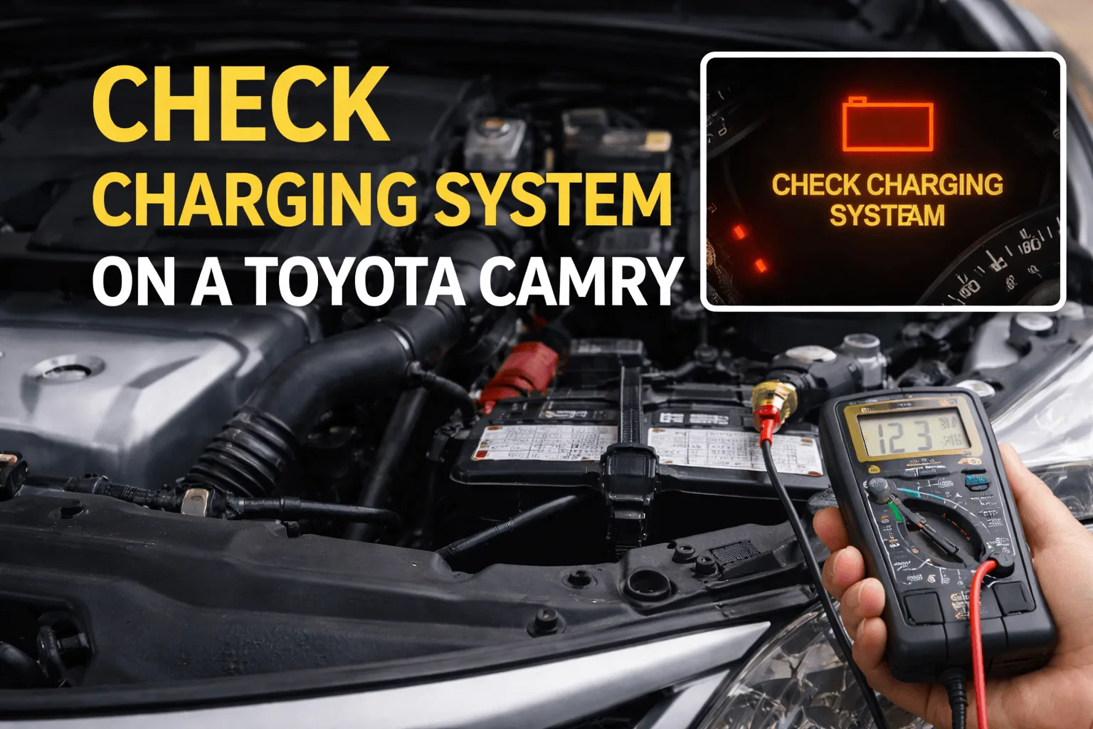 Read more about the article Check Charging System on a Toyota Camry: What It Means and How I Learned to Deal With It
