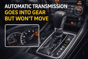automatic transmission goes into gear but wont move