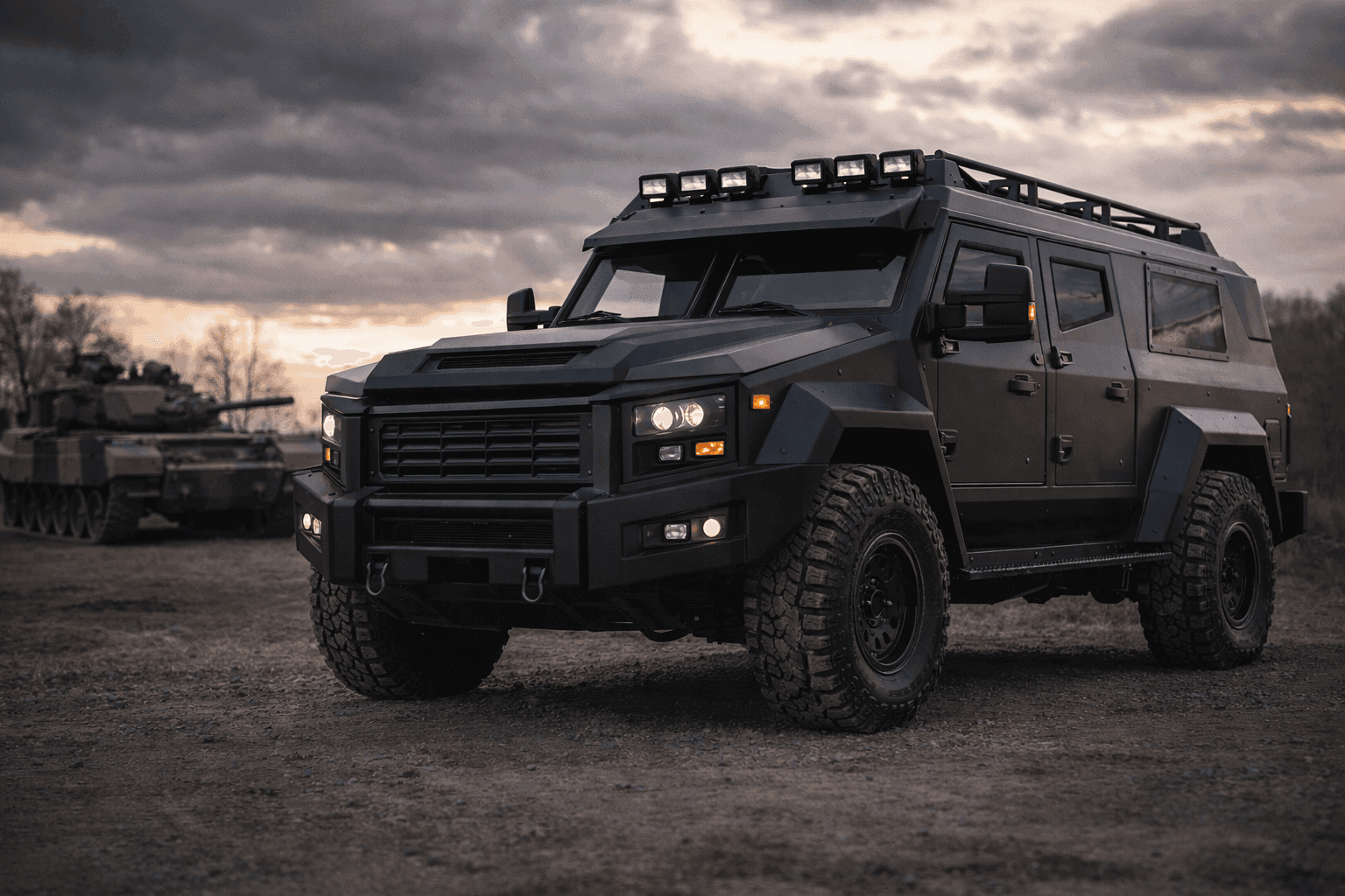 car that looks like a tank