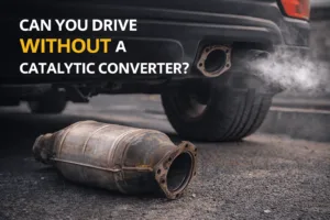 can you drive without a catalytic converter
