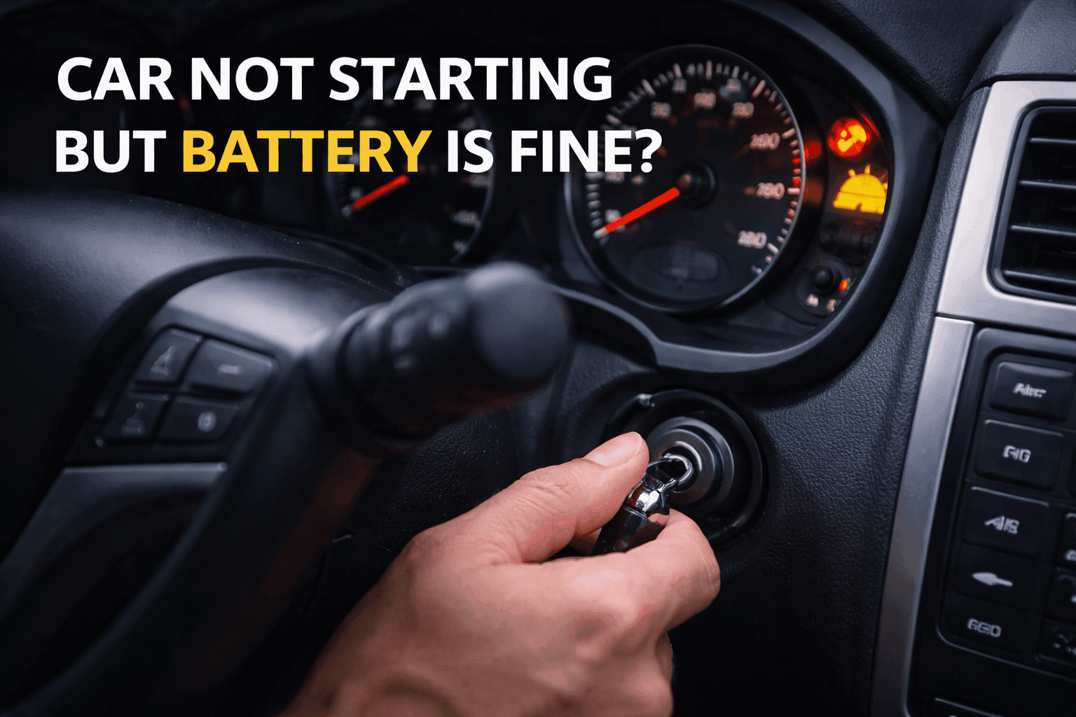 Read more about the article Car Not Starting but Battery Is Fine: What I Learned After Ruling Out the Obvious