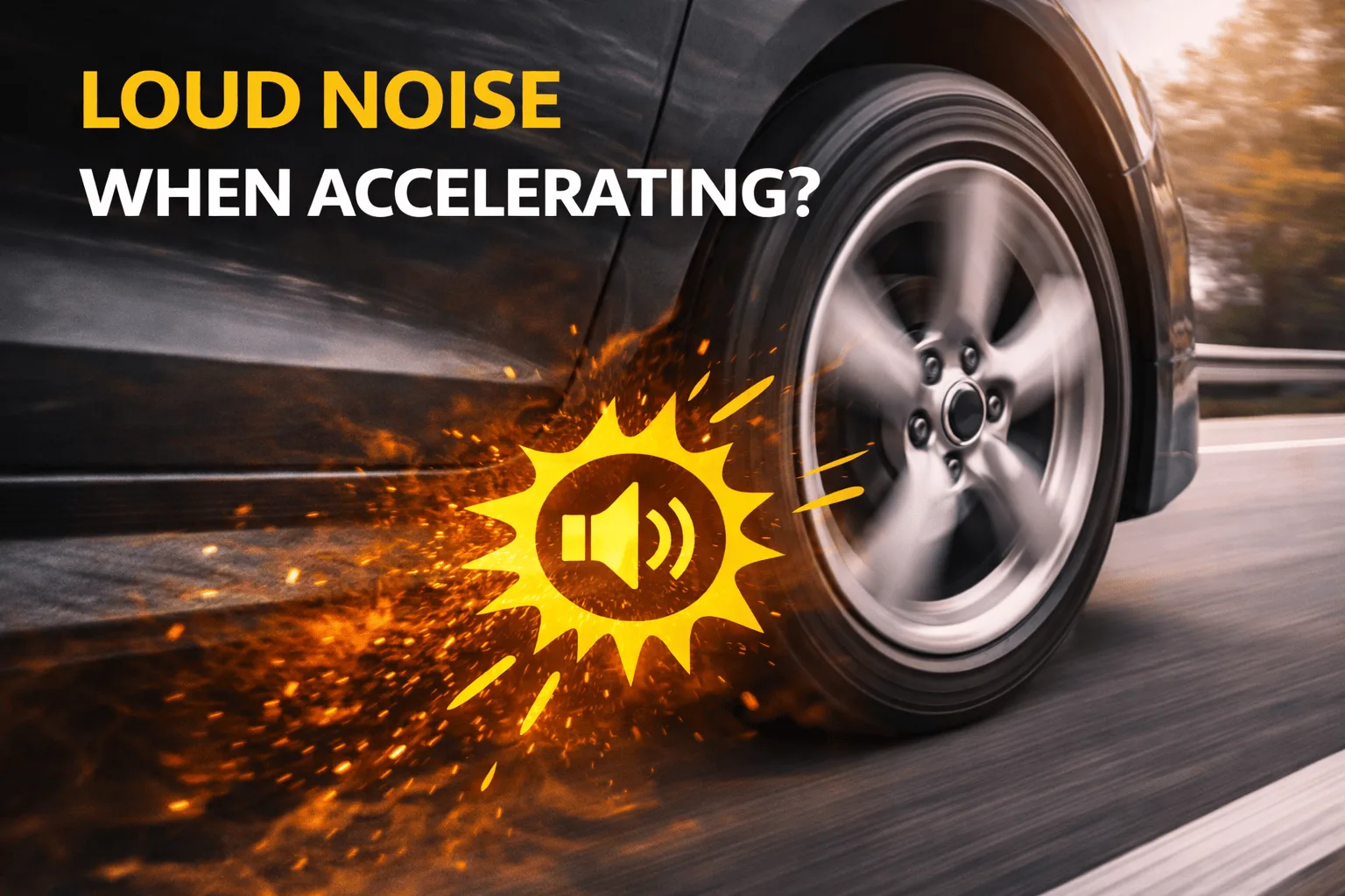 Read more about the article Loud Noise When Accelerating: What I Learned After My Car Suddenly Got Noisy