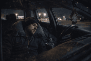 where can i sleep in my car legally