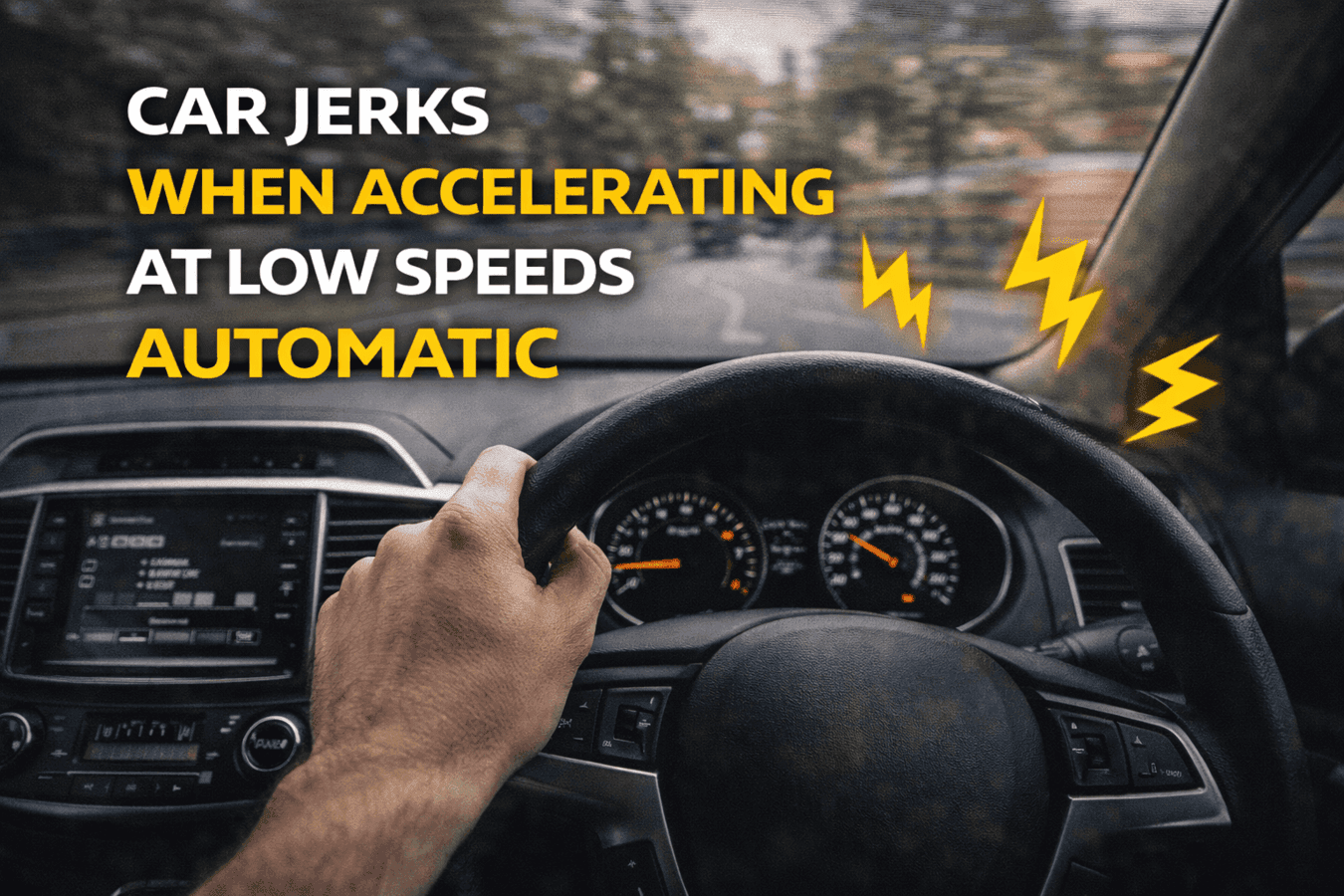 car jerks when accelerating at low speeds automatic