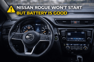nissan rogue won't start but battery is good