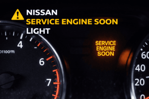 nissan service engine soon light