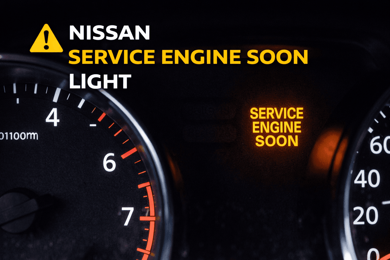 nissan service engine soon light