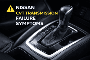nissan cvt transmission failure symptoms