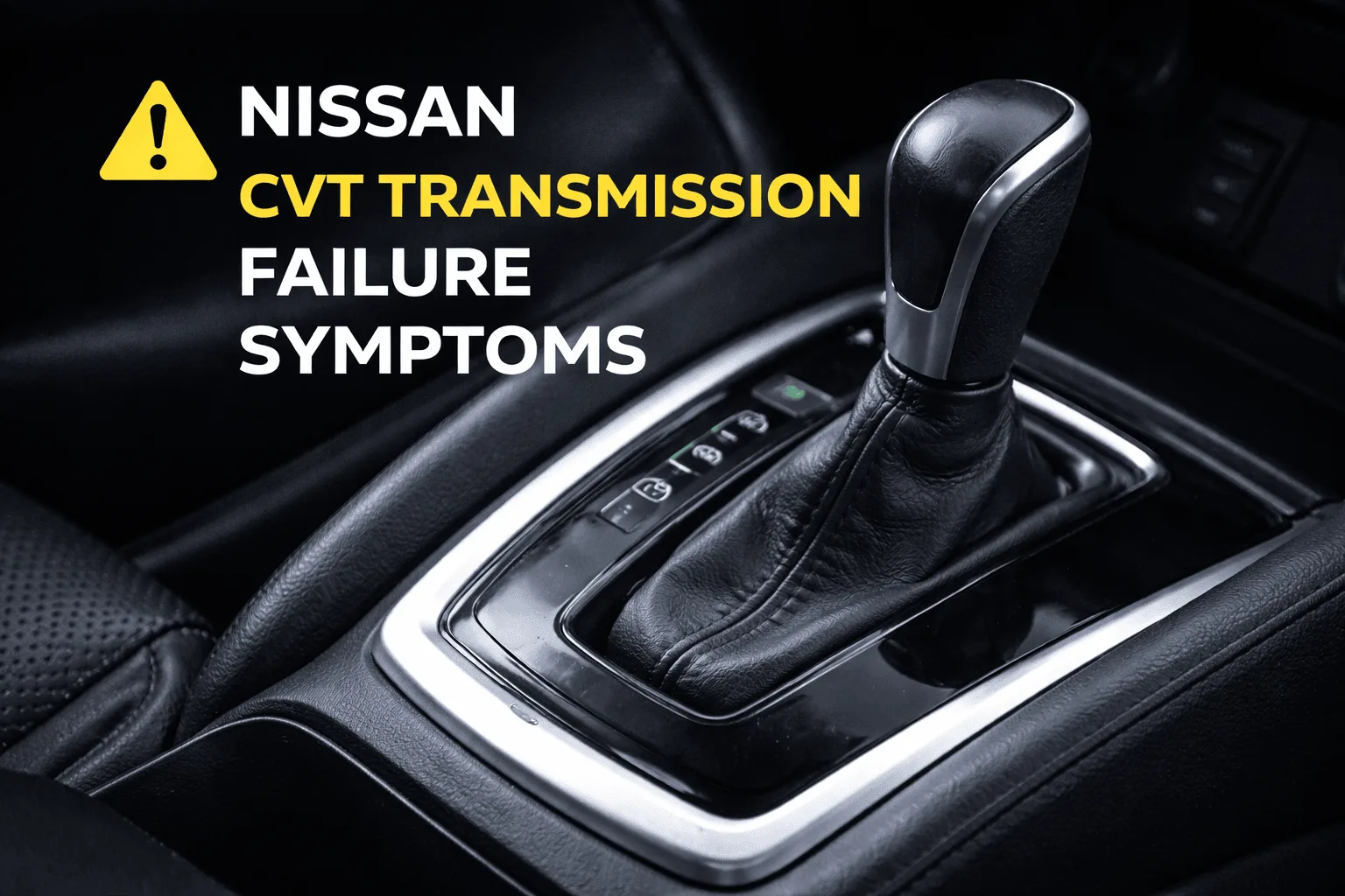 nissan cvt transmission failure symptoms