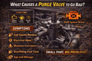 what causes a purge valve to go bad