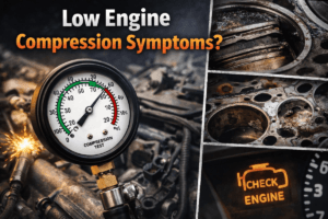 low engine compression symptoms