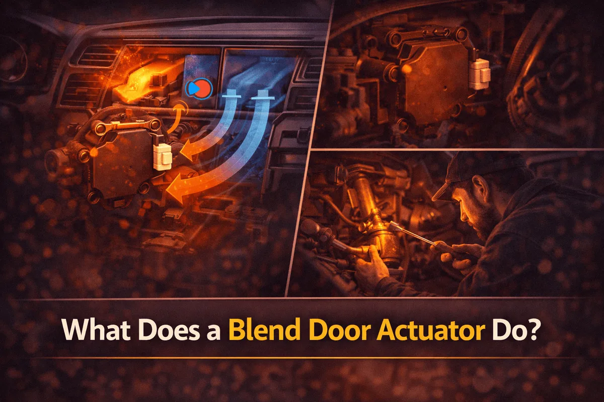 You are currently viewing What Does a Blend Door Actuator Do? A Clear Explanation