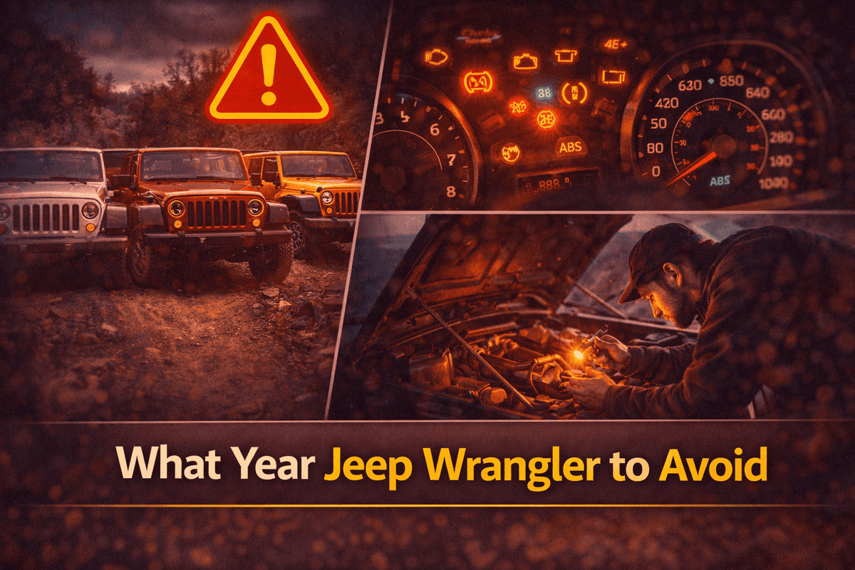 Read more about the article What Year Jeep Wrangler to Avoid: What I Learned Before Buying One (And What I’d Tell Anyone Today)