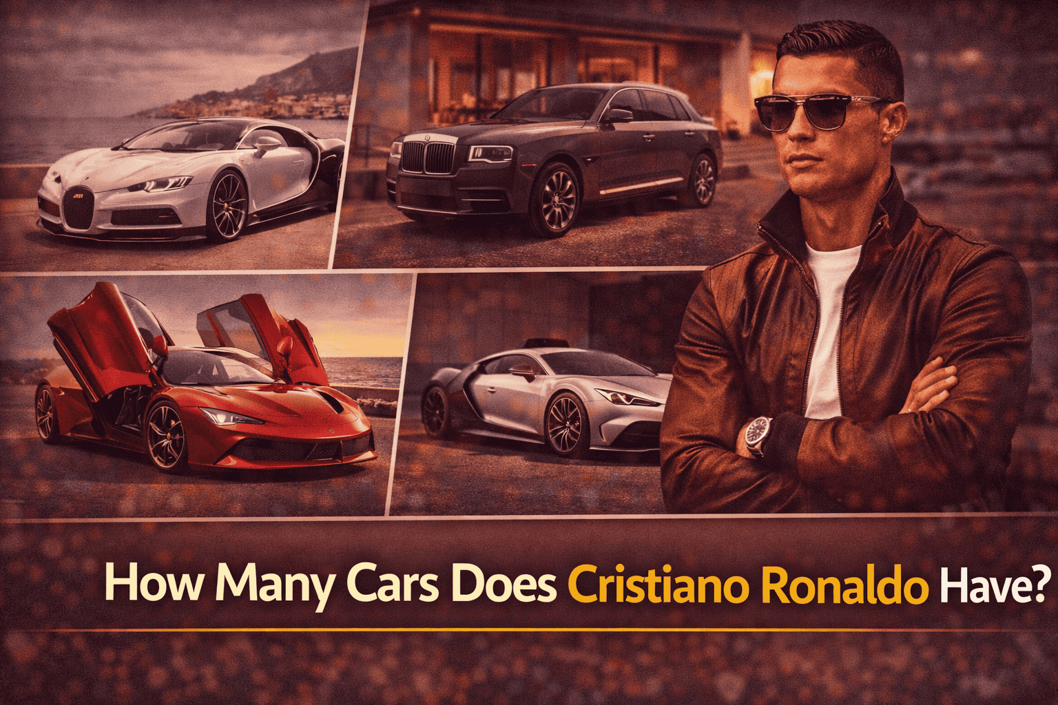 how many cars do cristiano ronaldo have