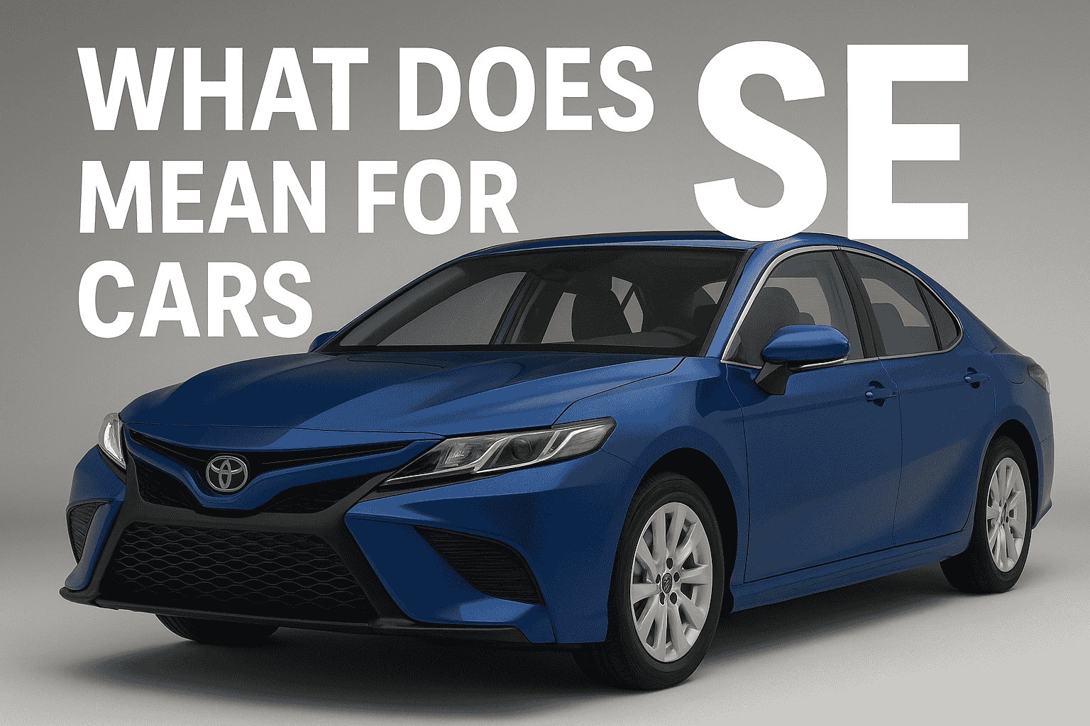 what does se mean for cars