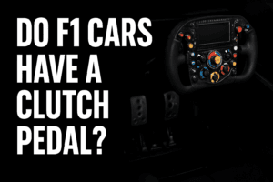 do f1 cars have a clutch pedal