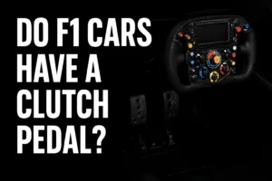 do f1 cars have a clutch pedal