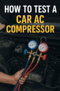 how to test car ac compressor