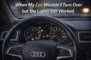 Read more about the article Car Won’t Turn Over but Lights Work: Causes Explained