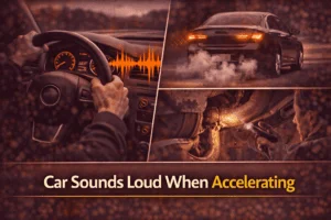 Read more about the article Car Sounds Loud When Accelerating: Why It Happens & Its Solution