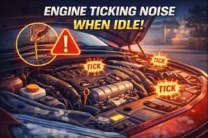 Read more about the article Engine Ticking Noise When Idle: Reasons & Solutions