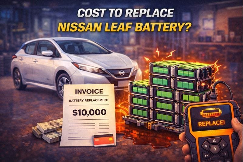 cost to replace nissan leaf battery