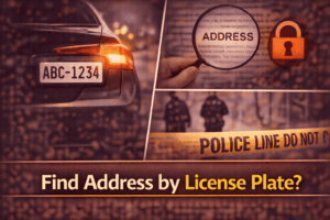 find address by license plate