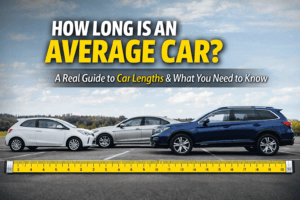 how long is an average car