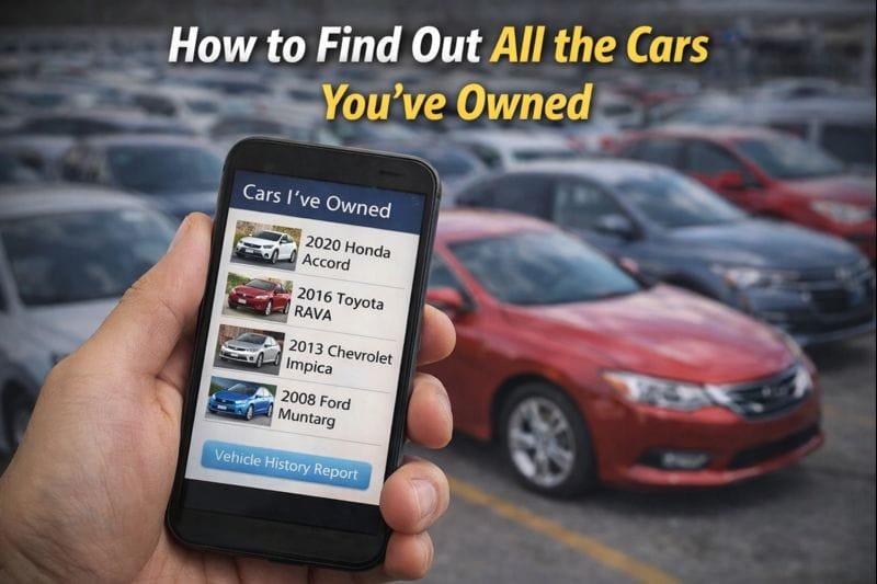 Read more about the article How to Find Out All the Cars You’ve Owned: Step By Step Guide