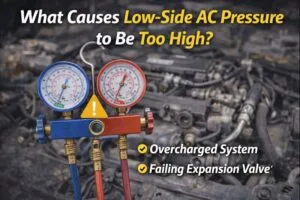 What Causes Low-Side AC Pressure to Be Too High?