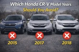 Which Honda CR-V Model Years Should You Avoid?