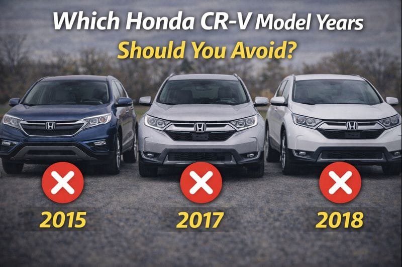 Read more about the article Honda CR-V Years to Avoid and Why They’re Problematic