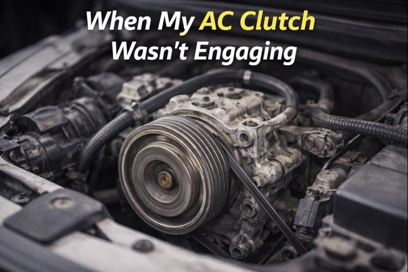 Read more about the article AC Clutch Not Engaging: Causes, Symptoms, and Fixes