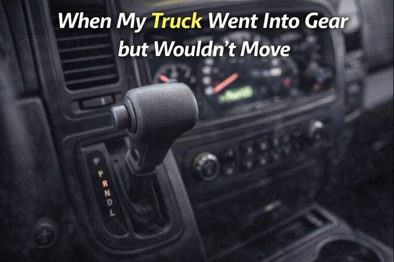 When My Truck Went Into Gear but Wouldn’t Move