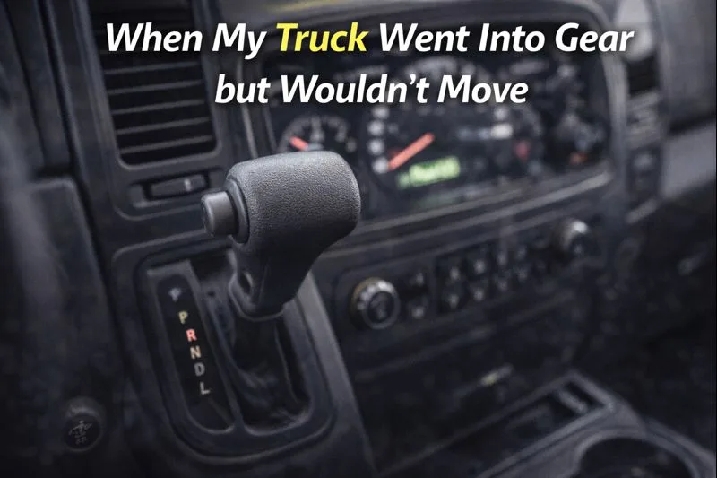 Read more about the article Truck Goes Into Gear but Won’t Move: Causes Explained